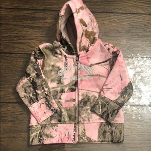 Brand New! Cabela’s Pink Camp Baby Hoodie